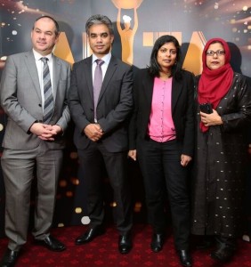 Paul Scully MP; ARTA Founder, Salik Mohammed Munim; Rupa Huq MP; Baroness Uddin