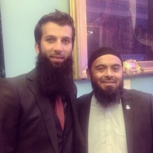 Moeen Ali (left) and Emdad Rahman (right)
