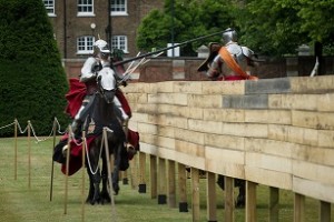 Hampton Court  Palace Jousting ( FOR HRP )